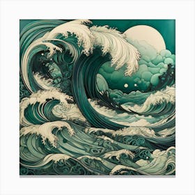 Great Wave Off Japan Canvas Print