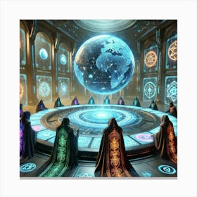 Order Of Ember Ancient Knowledge Converted Canvas Print