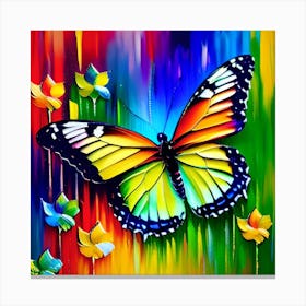 Butterfly Painting 13 Canvas Print