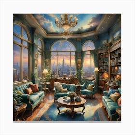 Living Room Canvas Print