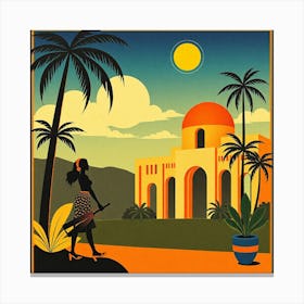 Santa Fe 3 Canvas Print