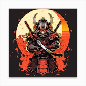 Samurai Warrior 9 Canvas Print