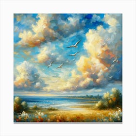 Where Heaven Meets Sea: Paradis Beckons Canvas Print