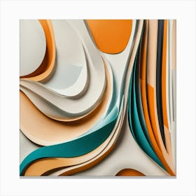 Abstract Abstract Painting Canvas Print