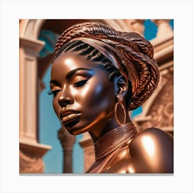 Bronze Beauty Canvas Print