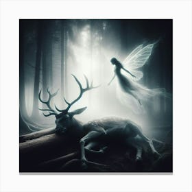 Fairy In The Forest 1 Canvas Print