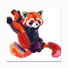 Red Panda 01 Canvas Print
