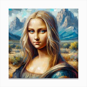 Mona Venter A Boere Miesie Canvas Print