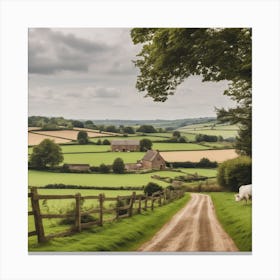 Country Road 3 Canvas Print