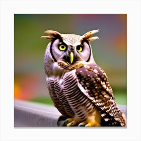 Owl 10 Canvas Print