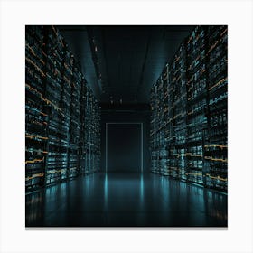 Data Center 3 Canvas Print