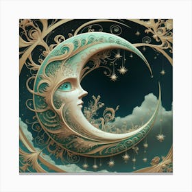 Moon Canvas Print