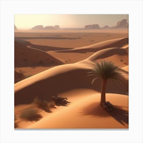 Sahara Desert 153 Canvas Print