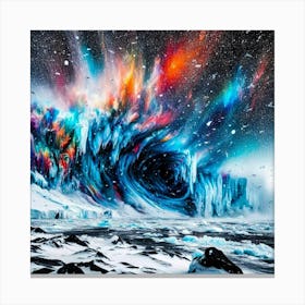 Arctic Storm Canvas Print