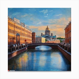 St Petersburg 1 Canvas Print