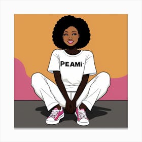 Peamin Canvas Print