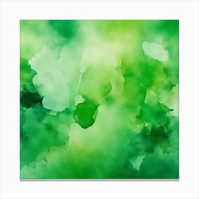 Abstract Minimalist Painting That Represents Duality, Mix Between Watercolor And Oil Paint, In Shade (16) Canvas Print