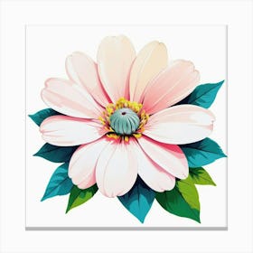 Pink Flower Canvas Print