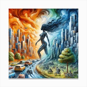 Apocalypse Canvas Print