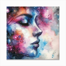 Galaxy Painting 1 Canvas Print