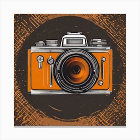 Vintage Camera Canvas Print