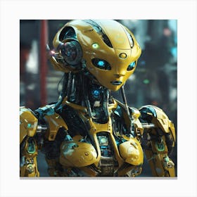 Robot Canvas Print