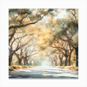 Charleston Road Canvas Print