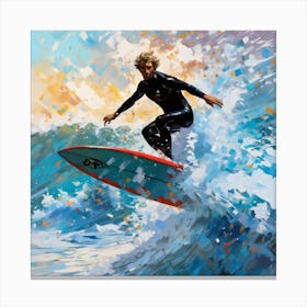 Surfs up Canvas Print