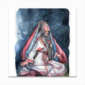 Turkish Woman Canvas Print