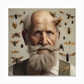 The entomologist Canvas Print