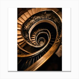 Spiral Staircase 1 Canvas Print