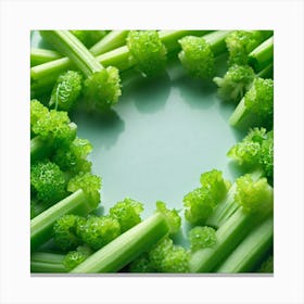 Celery Stalks Canvas Print