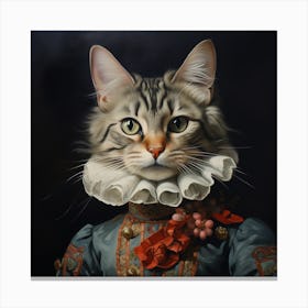 Royal Cat Canvas Print