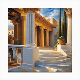 Greece Canvas Print