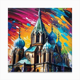 St Petersburg Cathedral Canvas Print