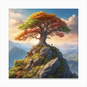 Tree Of Life 52 Canvas Print