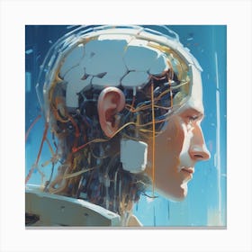 Cyborg 71 Canvas Print