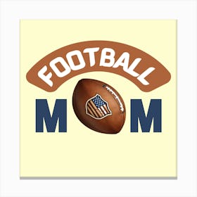 Game Day Pride: American Football Mom Art Lienzos