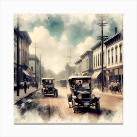 Early 20th Century ~ Reimagined 10 Canvas Print