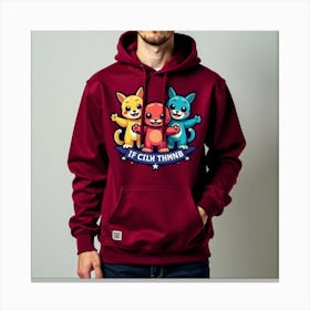 Hoodie 1 Canvas Print