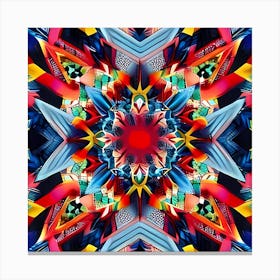 Psychedelic Mandala 28 Canvas Print