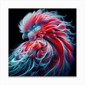 A vibrant bird 3 Canvas Print