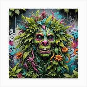 Flora And Fauna Canvas Print