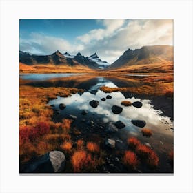 Iceland Landscape 1 Canvas Print