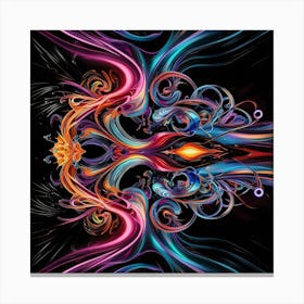 Leonardo Phoenix A Surreal Dreamlike Scene Featuring A Mesmeri 3 Canvas Print