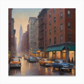 Old New York 2 Canvas Print