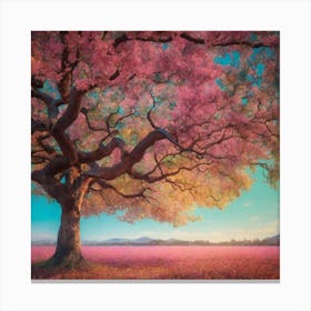 Blossoming Tree Canvas Print