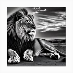 Liont Canvas Print