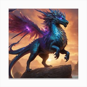 Dragon Immortal Canvas Print