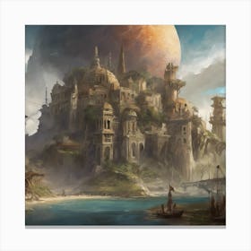 Fantasy Painting 22 Canvas Print